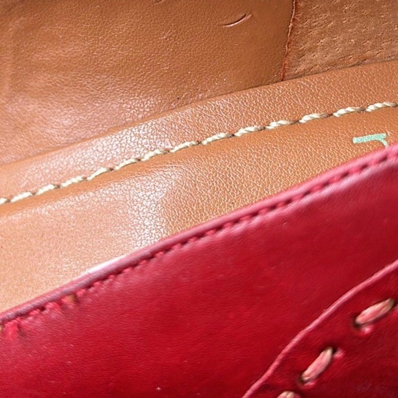 Sassy vintage red wedges - Picture 7 of 7